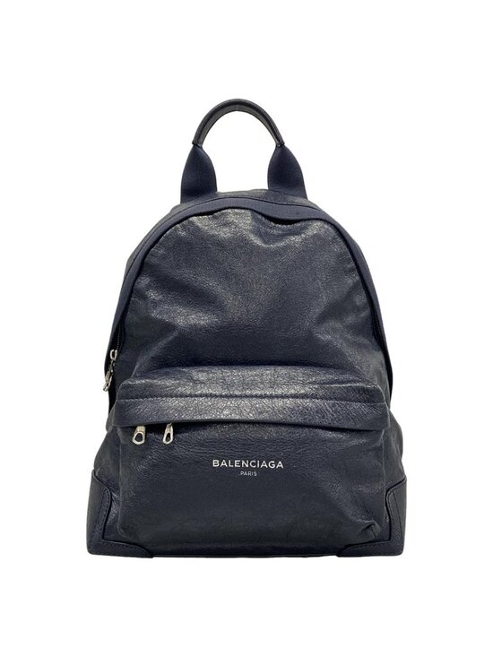 Balenciaga Backpack Navy Dark Leather main image 4